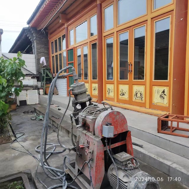 雷鸣镇房屋地基沉降注浆加固施工